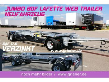 Web-Trailer JUMBO / MAXI BDF 7,15/7,45 LAFETTE 960 mm höhe  - مقطورة نقل الحاويات