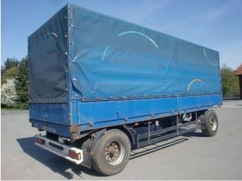 Schwarzmüller PA 2 E / 7,3 M PRITSCHE - مقطورة ستارة جانبية