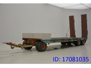 GHEYSEN&VERPOORT LOWBED Drawbar trailer - مقطورة مسطحة منخفضة