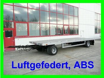 Goldhofer 2 Achs Tieflader  Jumbo  Anhänger, Luftgefedert, ABS - مقطورة مسطحة منخفضة