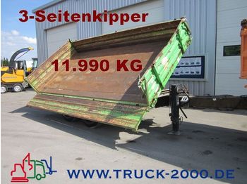 HOFFMANN LTDK 11.7 3 S-Kipper Baumaschinen Transport - مقطورة قلاب