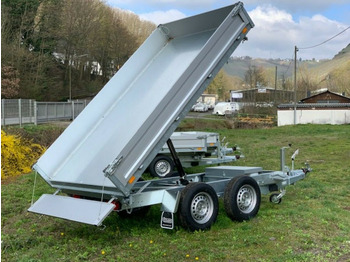 Saris PK 30 3 Seitenkipper elektr. mit Rampenschächten  - مقطورة قلاب