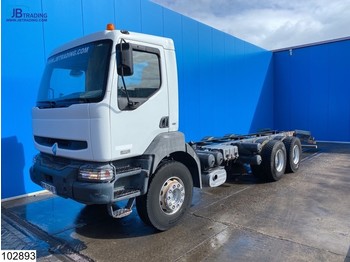 شاحنة هيكل كابينة Renault Kerax 420 6x4, Manual, Steel Suspension