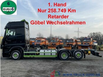 Mercedes-Benz 2542 BDF 6x2 Big Space Neuzustand 1. Hand Navi - شاحنات الحاويات / جسم علوي قابل للتغيير شاحنة