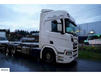 شاحنات الحاويات / جسم علوي قابل للتغيير شاحنة Scania R520