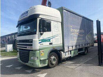 شاحنة ستارة DAF XF 105.460 MANUAL + RETARDER + HYDRAULIC FLOORS