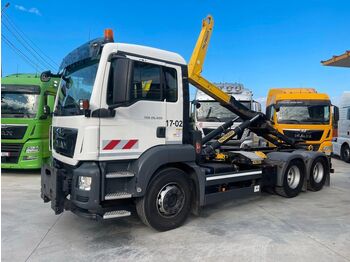 شاحنة ذات خطاف MAN TGS 26.420, PalfingerT20, 14.000 km!