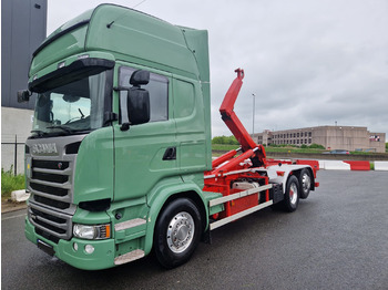 SCANIA R490 - شاحنة ذات خطاف