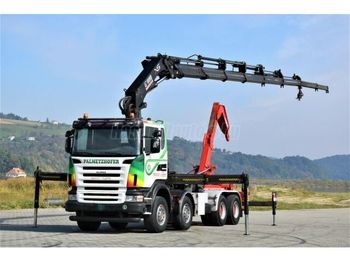 شاحنة ذات خطاف SCANIA R 480 8x4 Darus emelőhorgos