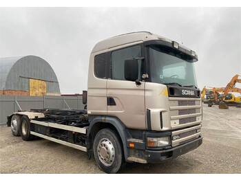 Scania 124 400  - شاحنة ذات خطاف