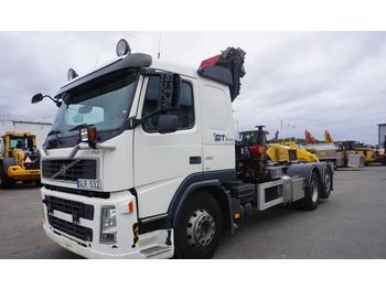 شاحنة ذات خطاف Volvo FM450 6X2 KRANVÄXLARE