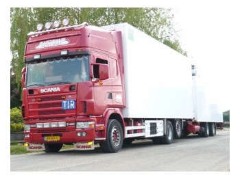 Scania 164-480 topline v8 - شاحنة الفريزر