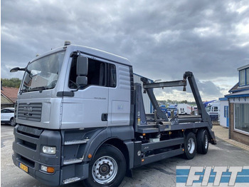 MAN TGA 26.400 TGA 26.400 6X2-2 BL 18 Tons portaalarm systeem - شاحنة نقل المخلفات