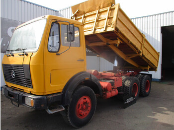 Mercedes-Benz FAP 2226 , ZF Manual , 6 cylinder with Turbo , 6x4 , 3 way tipper , Spring suspension - شاحنة قلاب