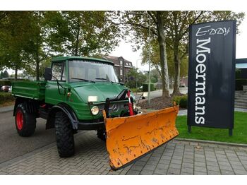 شاحنة قلاب Unimog 406 A Kipper Und Schneepflug