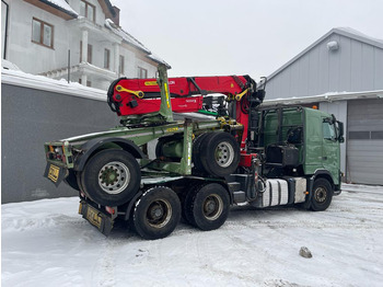 VOLVO FH13 480 - شاحنة قطع الأشجار, شاحنة كرين: صورة 5