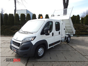 Peugeot BOXER DOPPELKABINE KIPPER 6 PERSONEN  - قلاب صغير