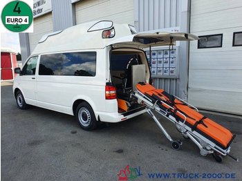 سيارة اسعاف Volkswagen T5 Krankentransport inkl Trage Rollstuhl Scheckh: صورة 1