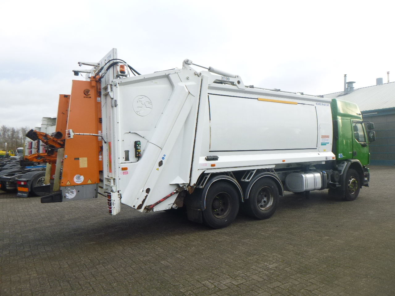 شاحنة النفايات Volvo FE 280 Euro 5 RHD Dennis Eagle refuse truck: صورة 3