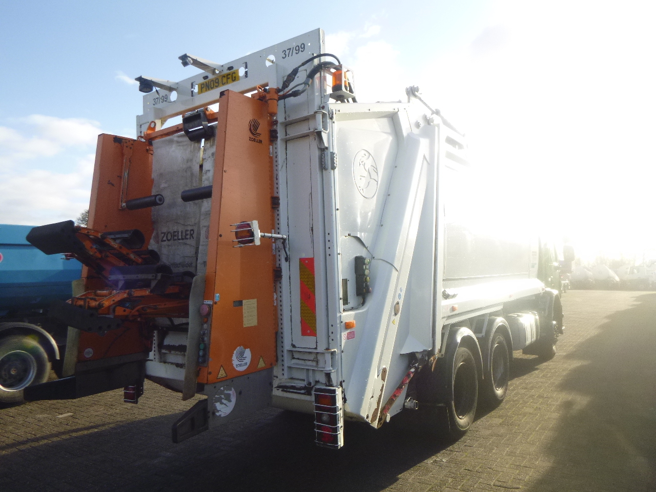شاحنة النفايات Volvo FE 280 Euro 5 RHD Dennis Eagle refuse truck: صورة 5