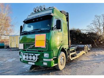 شاحنة نقل سيارات شاحنة Volvo FH12 450 cv 6x4 Machine transporter truck: صورة 1