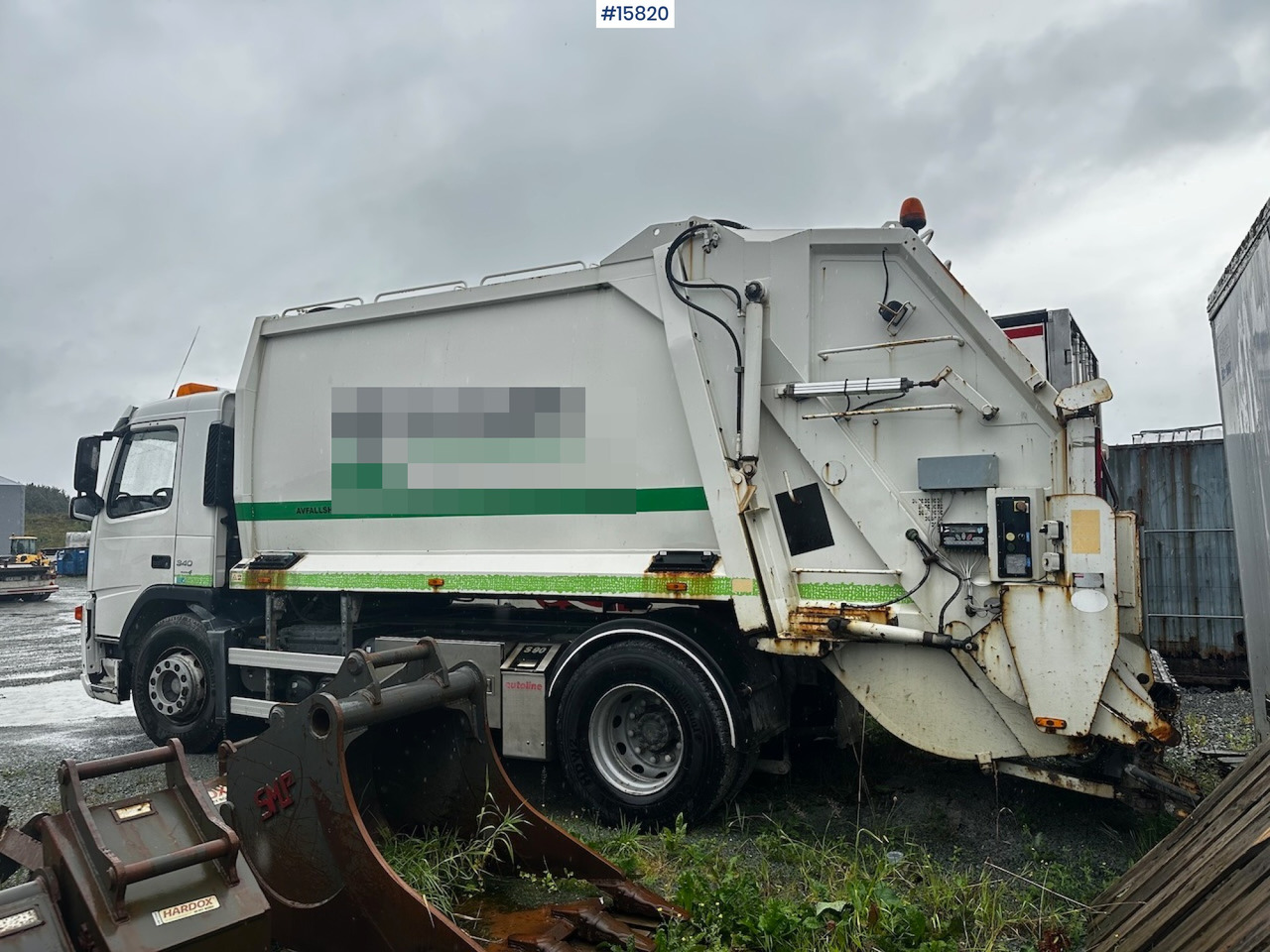 شاحنة النفايات Volvo FM340: صورة 4