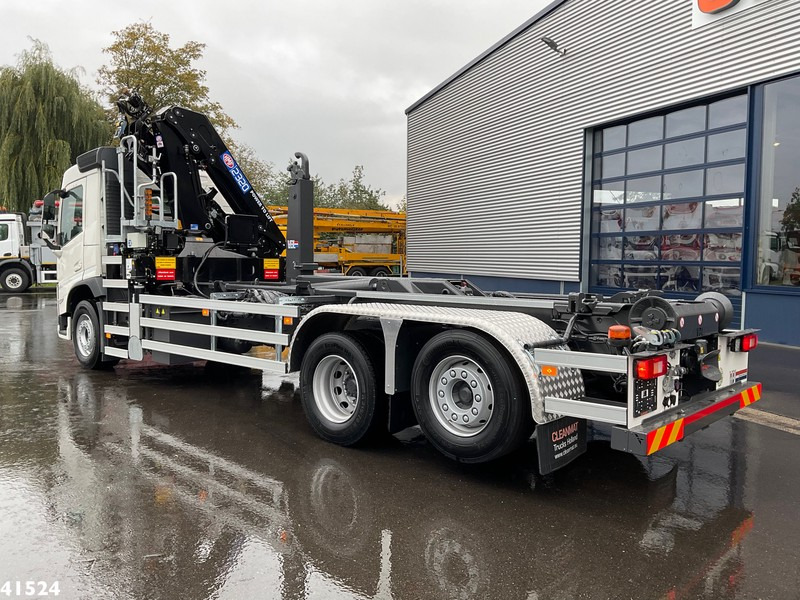 شاحنة ذات خطاف, شاحنة كرين Volvo FM 430 HMF 23 ton/meter laadkraan + Welvaarts Weighing system: صورة 2