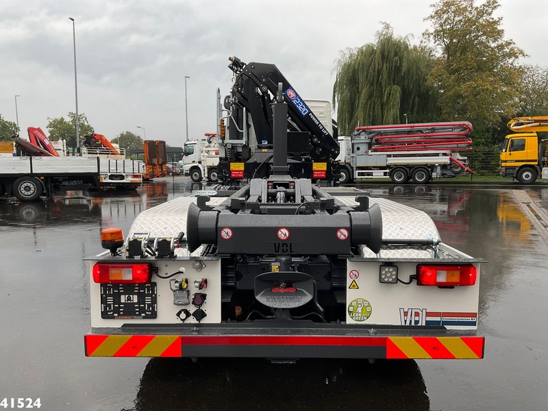 شاحنة ذات خطاف, شاحنة كرين Volvo FM 430 HMF 23 ton/meter laadkraan + Welvaarts Weighing system: صورة 3