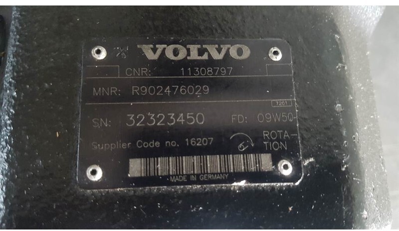 نظام الهيدروليك Volvo L45F-TP-11308797 / R902476029-Load sensing pump: صورة 6