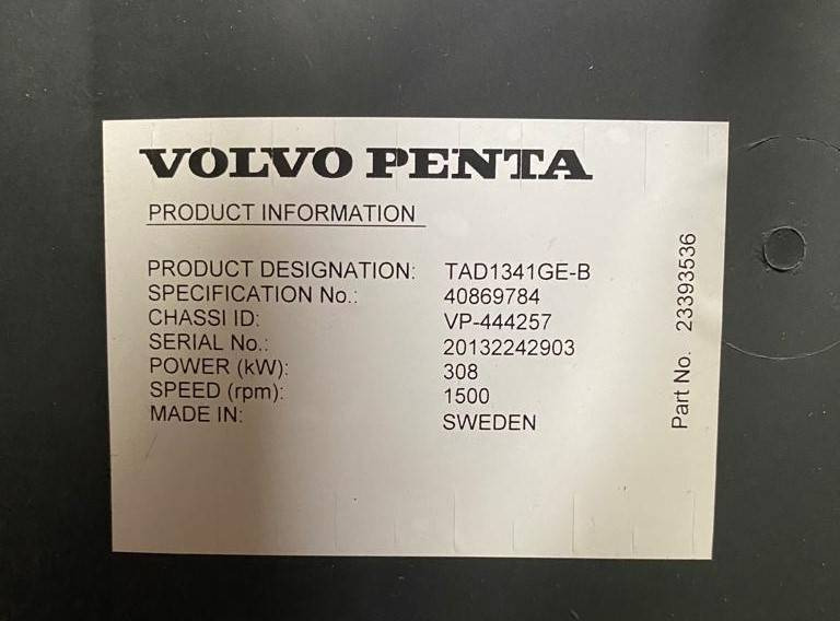 مجموعة المولدات Volvo TAD1341GE-B - 330 kVA Generator - DPX-18877: صورة 9