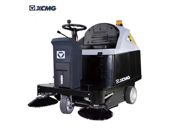 XCMG Official XGHD100 Ride on Sweeper and Scrubber Floor Sweeper Machine - كناسة المناطق الصناعية: صورة 3
