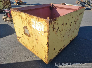 Jage Crane Tipping Container 3500kg - حاوية تفريغ لود لوجر: صورة 1