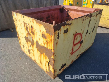 Jage Crane Tipping Container 3500kg - حاوية تفريغ لود لوجر: صورة 1