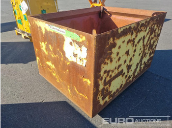 Jage Crane Tipping Container 3500kg - حاوية تفريغ لود لوجر: صورة 1