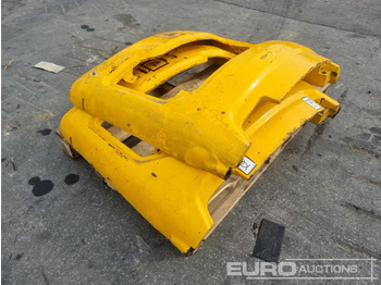 JCB Engine Cover to suit Mini Excavator (2 of) - هيكل السيارة الخارجية: صورة 1