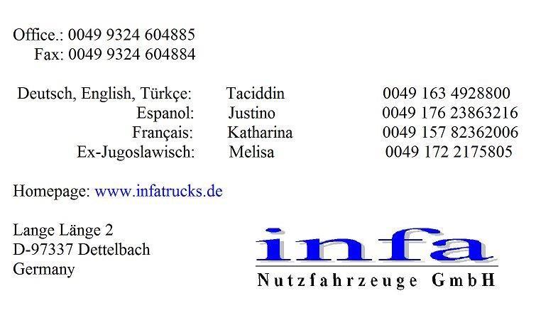 Infa Nutzfahrzeuge GmbH - شاحنات MAN TGM undefined: صورة 1