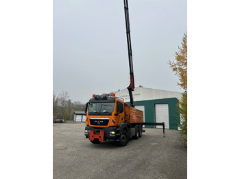 شاحنة قلاب, شاحنة كرين MAN TGS 33.400 6x4 Kipper Palfinger Kran: صورة 3 شاحنة قلاب, شاحنة كرين MAN TGS 33.400 6x4 Kipper Palfinger Kran: صورة 3