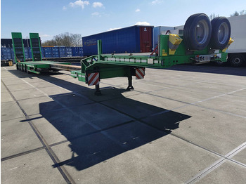 عربة منخفضة مسطحة نصف مقطورة Faymonville 4 AXLE LOW BED EXTENDABLE RAMPS: صورة 3 عربة منخفضة مسطحة نصف مقطورة Faymonville 4 AXLE LOW BED EXTENDABLE RAMPS: صورة 3