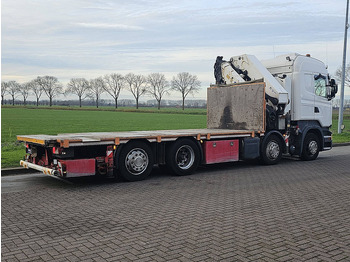 شاحنات مسطحة, شاحنة كرين Scania R490: صورة 3