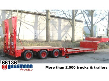 عربة منخفضة مسطحة نصف مقطورة GOLDHOFER STZ