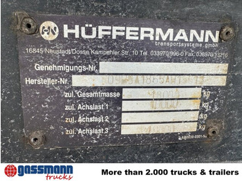 مقطورة هوك ليفت/ لود لوجر Hüffermann HSA 18.65 Schlittenabroller: صورة 5