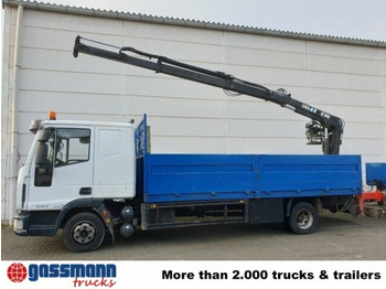 شاحنات مسطحة, شاحنة كرين Iveco Euro Cargo ML 80 E 18, Hiab Kran 060-2: صورة 5