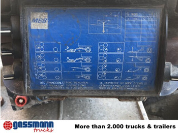 رافعة هيدروليك خلفية MBB 1500KUZF Ladebordwand unterfaltbar, 1,5t: صورة 4