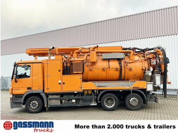 سياره كنس شوارع Mercedes-Benz Actros 2544 L 6x2, Lenkachse, Kroll: صورة 3