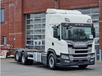 شاحنات الحاويات / جسم علوي قابل للتغيير شاحنة SCANIA G 500