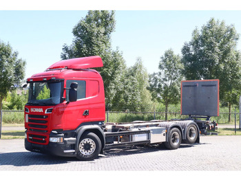 شاحنات الحاويات / جسم علوي قابل للتغيير شاحنة SCANIA R 580