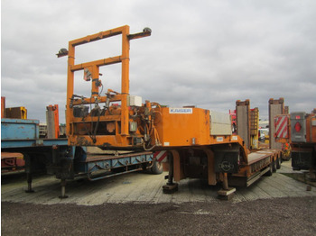 عربة منخفضة مسطحة نصف مقطورة KAISER