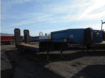 عربة منخفضة مسطحة نصف مقطورة KAISER