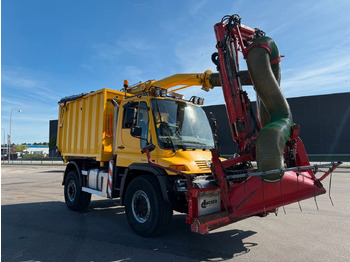 شاحنة قلاب Unimog U500 4x4 / Dücker Kipper / Saug / Mäher  MKT 15R: صورة 2