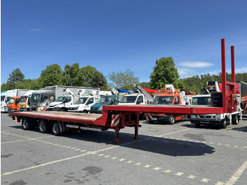 عربة منخفضة مسطحة نصف مقطورة BLUMHARDT